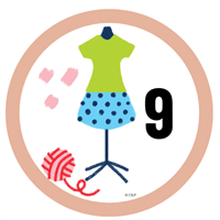 Level 9 - 1800 points Badge